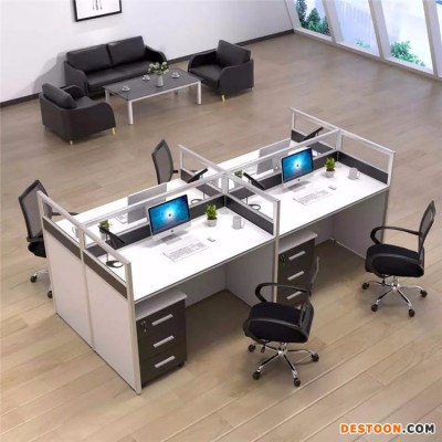 广西南宁办公家具 办公桌 屏风工位电脑桌 简约办公卡座优质厂家直销