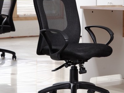 奇裕 舒适网布转椅透气不闷热电脑椅家用职员椅特价促销