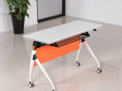 现代时尚折叠移动培训桌 翻板折叠桌 办公桌拼桌 厂家直供