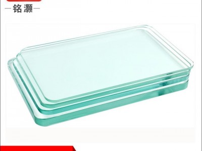 厂家直销钢化玻璃台面定制玻璃面板餐桌茶几长方形圆形钢化玻璃