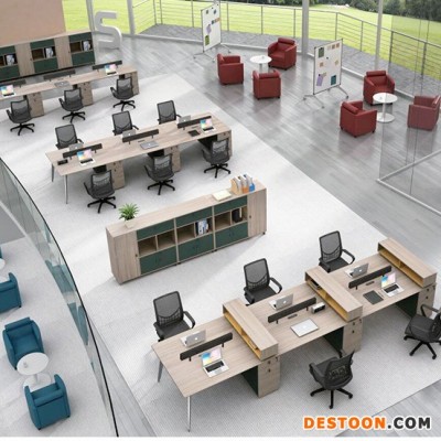 屏风办公桌生产-布吉员工桌厂家-鸿泰名办公家具