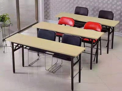 定制办公家具   昆明简易固定折叠桌   办公桌  会议桌培训桌   长条桌  电脑桌椅组合