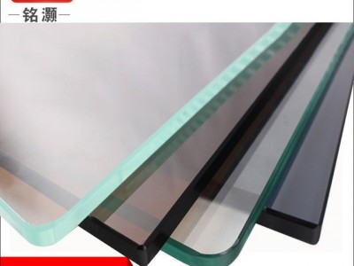 厂家直销，钢化玻璃定做定制台面茶几餐桌面烤漆玻璃板圆形8mm