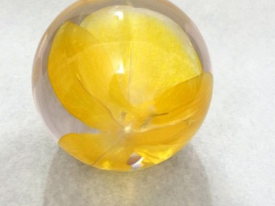 树脂摆件工艺品 办公桌便签夹居家餐桌水晶球名片夹 树脂工艺品摆件