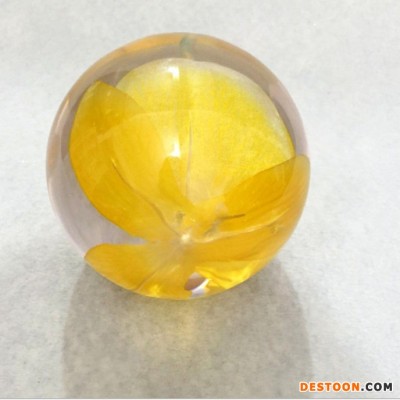树脂摆件工艺品 办公桌便签夹居家餐桌水晶球名片夹 树脂工艺品摆件