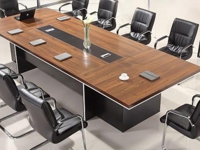 办公桌会议桌长桌会议室桌椅组合简约现代培训洽谈办公家具接待桌