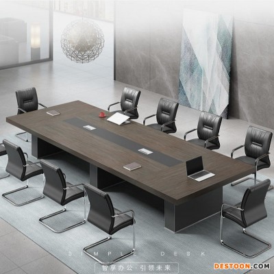 香河办公家具厂家直销香河家具城办公家具定做大小型会议桌长条桌子简约现代培训桌洽谈桌办公室桌椅组合办公桌
