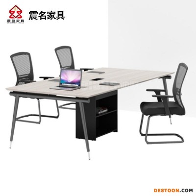 震名家具 上海直销 简约现代板式 培训桌开会桌 职员会议桌 特价SH-BD6011-CO-C01