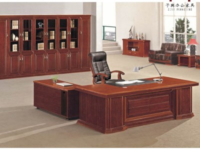上海办公桌椅实木大班台实木老板桌厂家直销子舆家具