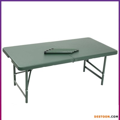 野战吹塑指挥桌野外会议作业桌价格便携式折叠桌 集训指挥桌会议桌