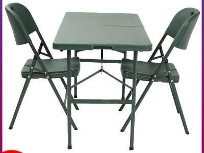 A19款野战指挥作业桌 吹塑折叠桌 指挥会议桌 便携式折叠桌