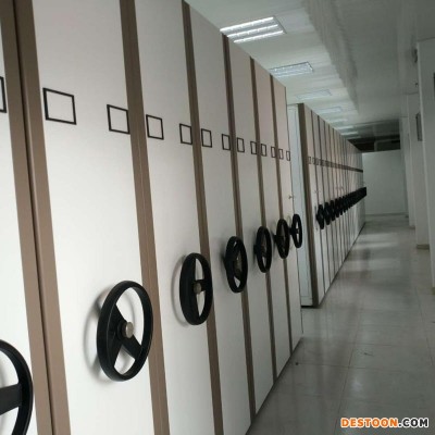 香港品牌密集柜WEBBER密集柜档案室资料柜手摇移动文件柜支持定制