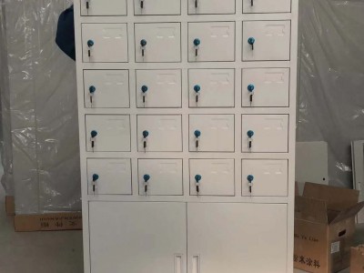 钢制带锁玻璃文件柜扣手银行以及