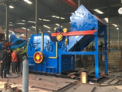 长期供应文件柜铁皮柜破碎机  压块打包金属粉碎机 1600型金属铜金属罐粉碎机 明启电机壳废模板粉碎机