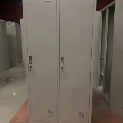 铁皮柜更衣玻璃文件柜对开银行以及
