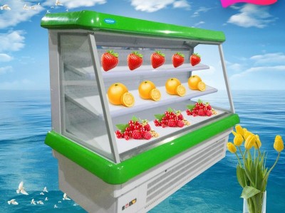 水果保鲜柜 风冷 YAKQ/雅淇 YKA-15 超市冷柜 半高蔬菜风幕冰柜 牛奶冷冻柜 展示柜饮料冷藏柜