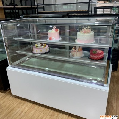 蛋糕冷藏柜展示柜直角蛋糕保鲜柜甜品店设备