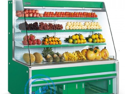 水果风幕保鲜柜 鲜花保鲜柜， 牛奶冷藏柜，饮料冰柜，蔬菜保鲜柜