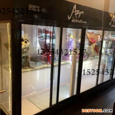 中意创展-湖南常宁市双门三门鲜花保鲜柜花店鲜花冰柜鲜花展示柜风冷藏柜鲜花冰箱冷柜
