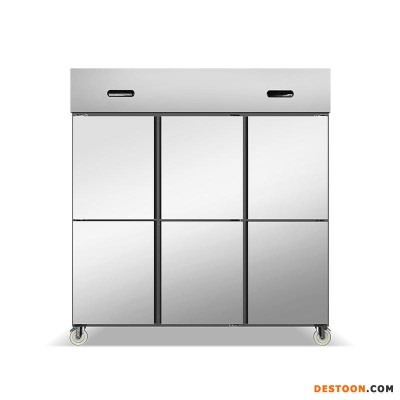 旭众XZ-六门速冻柜 商用不锈钢立式冷藏柜  大容量多功能速冻冷柜价格