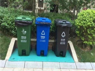 塑料垃圾桶 +垃圾箱+临沂环卫垃圾箱+户外垃圾桶+小区垃圾桶 臻力 垃圾分类垃圾桶