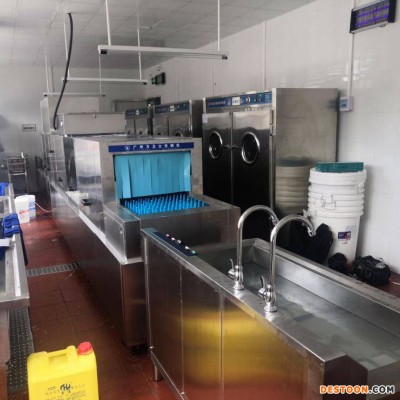 力卫士员工食堂洗碗机 大型企业饭堂洗碗机定制 广州洗碗机品牌直销