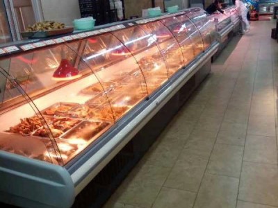 广州熟食柜 直冷熟食展示柜定制 超市熟食冷藏柜定做 卤菜熟食保鲜柜厂家直销