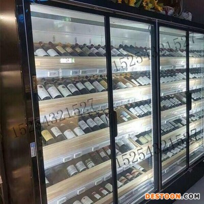 中意创展-四川达州风幕柜商用超市水果风幕柜蔬菜酸奶饮料保鲜冷藏柜立式敞开式
