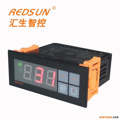 厨房冷藏柜制冷控制器 温度控制器中低温温控器 冷库温控仪表 温控器 RSA-111 汇生电子厂家供应可定制