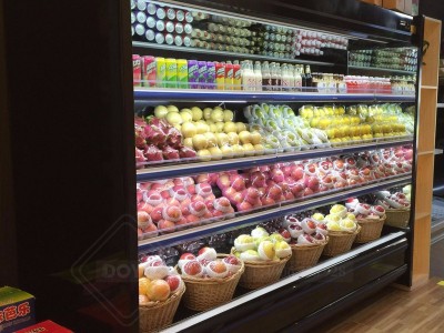 DOYOSL东洋商冷水果店专用保鲜柜 厂价直大型超市水果冷藏柜 性价比极高 节能省电水果展示柜价格 性能稳定