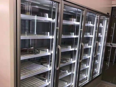 爱冻力立式冷藏展示柜 风冷豪华饮料展示柜 多门冷藏柜