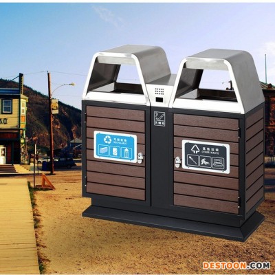 沧州酷欢  不锈钢垃圾桶    分类垃圾箱   果皮箱  垃圾箱  环卫垃圾桶 公园  街道  小区  垃圾桶