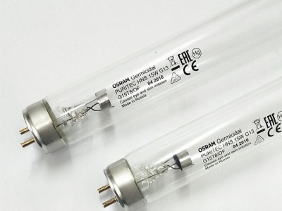 欧司朗OSRAM 15W碗柜消毒灯 家用杀菌除螨灯管 HNS 15W紫外线灯图1