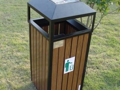 厂家直销户外 冲孔垃圾桶 分类环保垃圾桶 不锈钢垃圾桶  木制垃圾桶