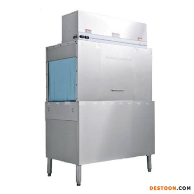 学校食堂通道式洗碗机卓汇单道喷淋洗碗碟机 AS-44BB 200筐/小时