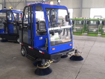 新疆垃圾桶式电动扫地车 新款 垃圾桶式小型电动扫路车