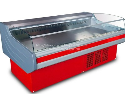 超市鲜肉柜冰鲜鸡鸭冷藏柜SXG-2000F无霜风冷铜管低温环保雪种采用原装进口压缩机