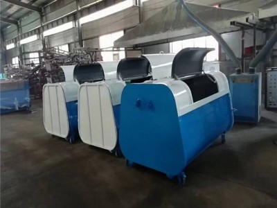 贵州 铁皮垃圾箱 环卫垃圾箱 勾臂垃圾箱一手货源图1