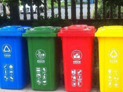 众康塑料垃圾箱供应沈阳 小区垃圾箱挂车 环卫垃圾桶 长春塑料垃圾桶 户外不锈钢垃圾桶 单筒双桶垃圾箱钢化垃圾桶塑料环保图1