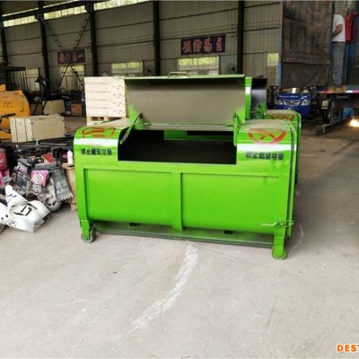 辽宁 铁皮垃圾箱 室外垃圾箱 勾臂垃圾箱一手货源