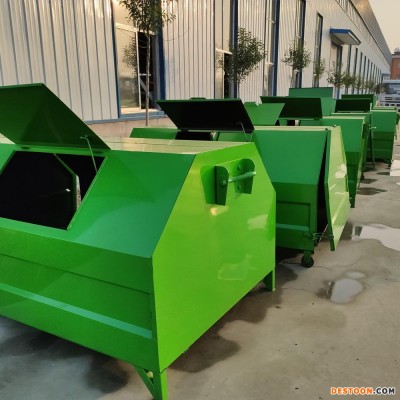 销售环卫清洁钩臂垃圾箱物业工厂用可移动式大型垃圾箱配套垃圾车