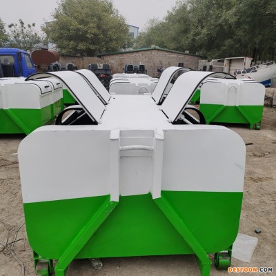 定制钩臂式垃圾箱小区工厂环卫用可移动式大型垃圾箱配套垃圾车