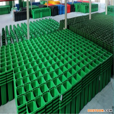 垃圾分类环保型垃圾桶 240L塑料垃圾桶 压缩垃圾车专用垃圾桶 挂桶垃圾车用垃圾桶