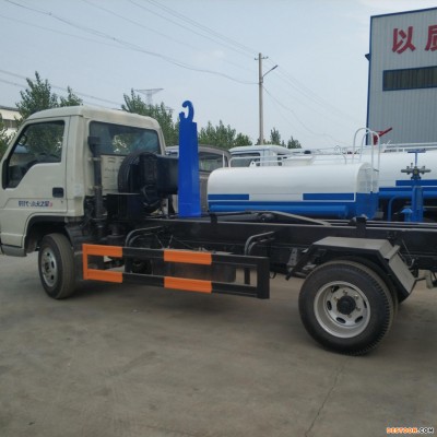 柴油钩臂垃圾车垃圾箱环卫物业厂区可移动式大型垃圾箱配套垃圾车