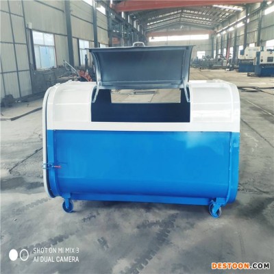 北京不锈钢垃圾箱 25方垃圾箱 尺寸