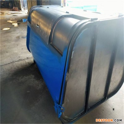 山东铁皮垃圾箱 6方垃圾箱 规格齐全