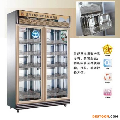 康庭商用消毒柜 YTP1200A-KT22变频密胺餐具消毒柜 双门食具保洁柜