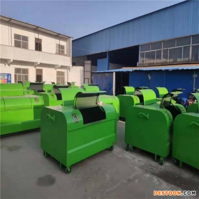 广东不锈钢垃圾箱 6方垃圾箱 尺寸