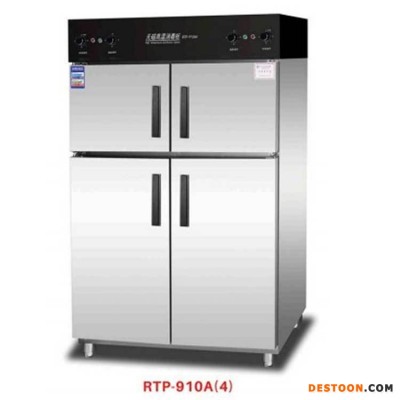 康煜商用消毒柜 RTP-910A4四门高温消毒柜 无磁餐具保洁柜 厨房不锈钢消毒柜