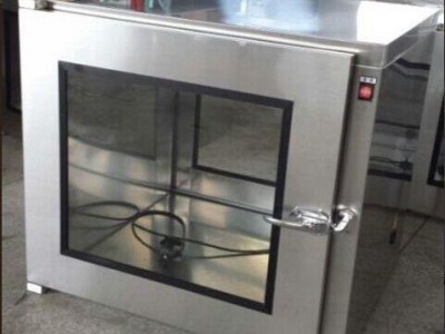 嵌入式电子连锁洁净传递窗 不锈钢洁净传递窗 传递箱 杀菌消毒柜图1